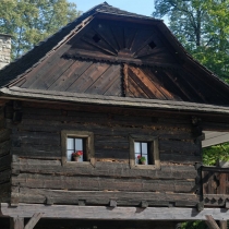 Valašské muzeum v přírodě -Dřevěné městečko - Billův měšťanský dům