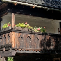 Valašské muzeum v přírodě -Dřevěné městečko - Billův měšťanský dům