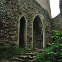 zřícenina hradu Valdek