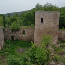 zřícenina hradu Valdek