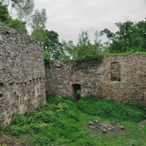 zřícenina hradu Valdek