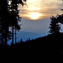 Na Velkou Čantoryji (995 m. n. m.) z Nýdku