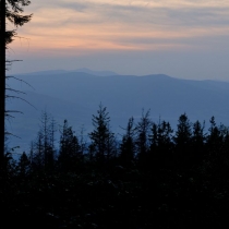 Na Velkou Čantoryji (995 m. n. m.) z Nýdku