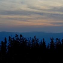 Na Velkou Čantoryji (995 m. n. m.) z Nýdku