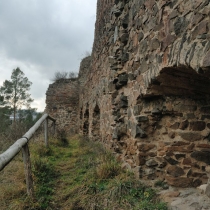 Vrškamýk - zřícenina hradu