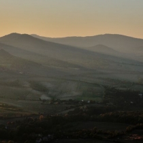 Západ slunce / České Středohoří