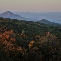 Západ slunce / České Středohoří