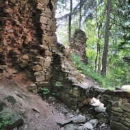 Zřícenina hradu Perštejn
